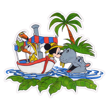 Disney Jungle Cruise Die Cut Sticker (494)