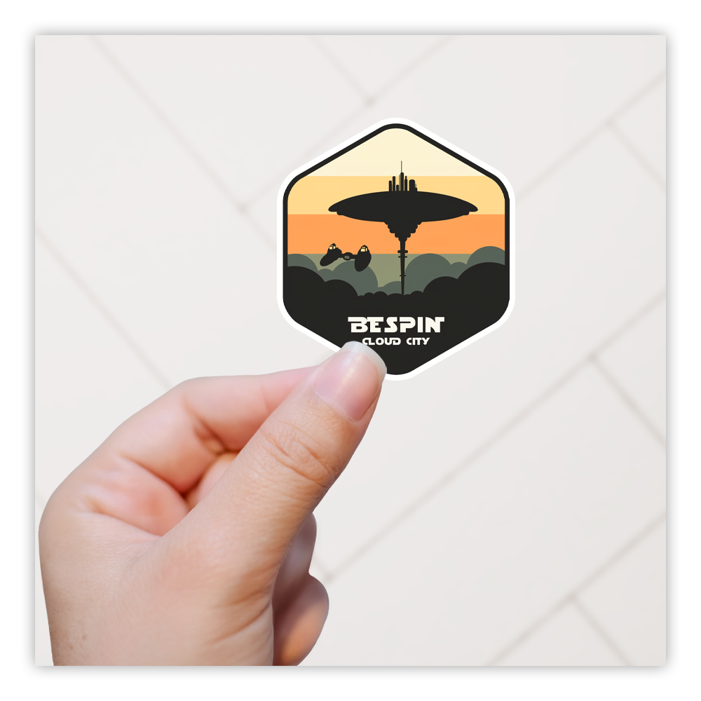 Star Wars Bespin Planet Patch Die Cut Sticker (4941)