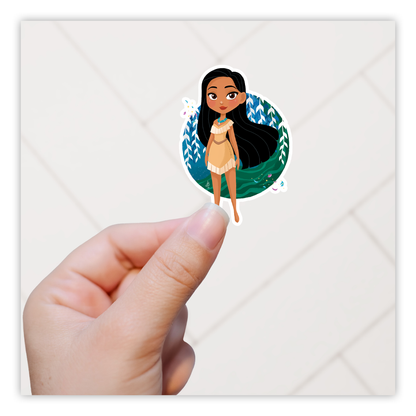 Disney Princess Pocahontas Die Cut Sticker (4945)