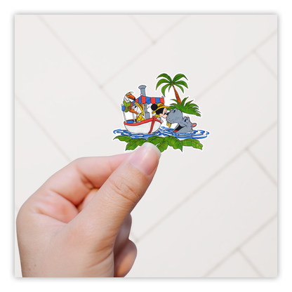 Disney Jungle Cruise Die Cut Sticker (494)