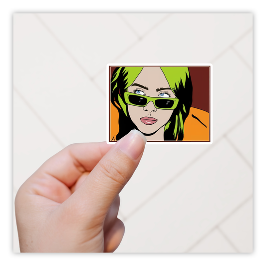 Billie Eilish Die Cut Sticker (4954)