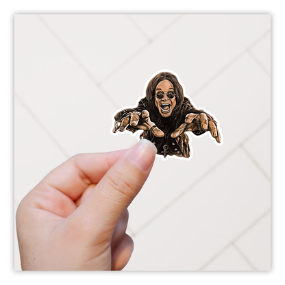 Ozzy Osbourne Die Cut Sticker (4964)