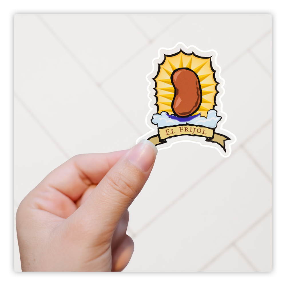 Holy Frijole El Frijol Die Cut Sticker (4968)