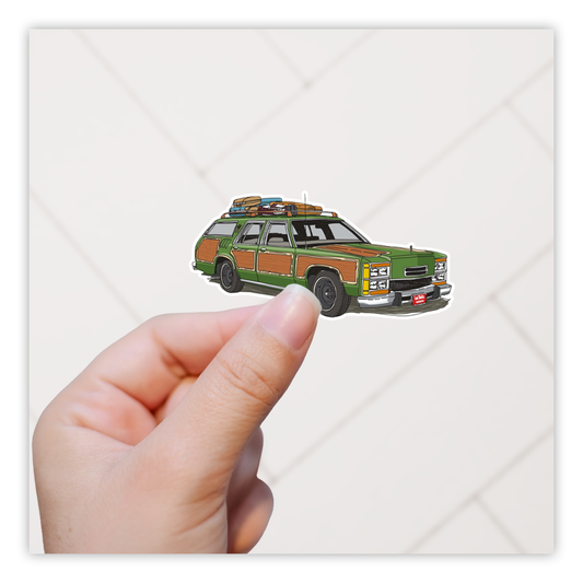 National Lampoon's Vacation Family Truckster Die Cut Sticker (496)