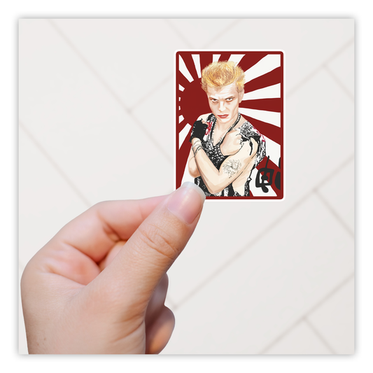 Billy Idol Die Cut Sticker (4973)