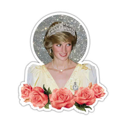 Princess Dianna Die Cut Sticker (4977)