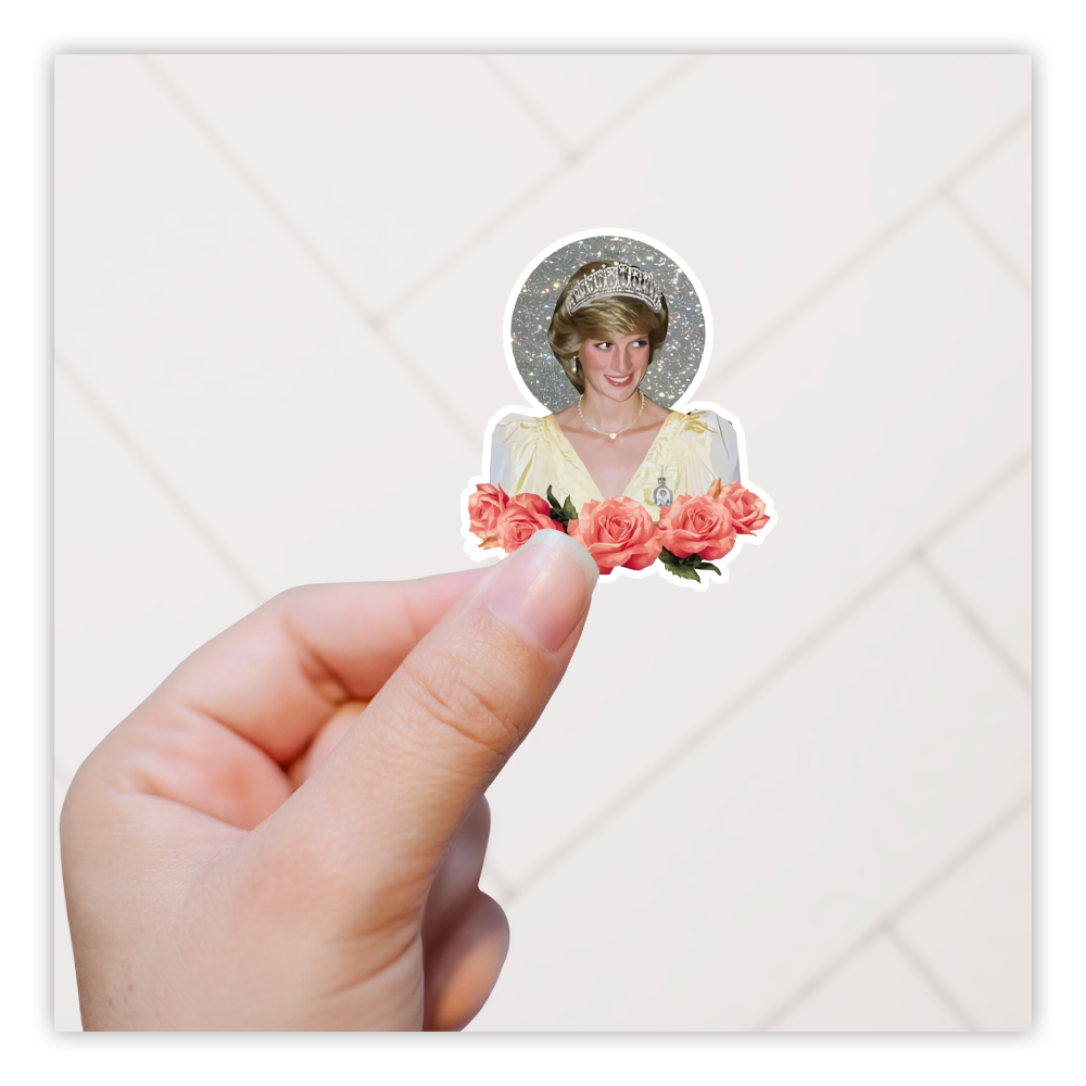 Princess Dianna Die Cut Sticker (4977)