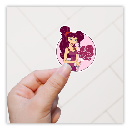 Disney Princess Meg Hercules Die Cut Sticker (4980)