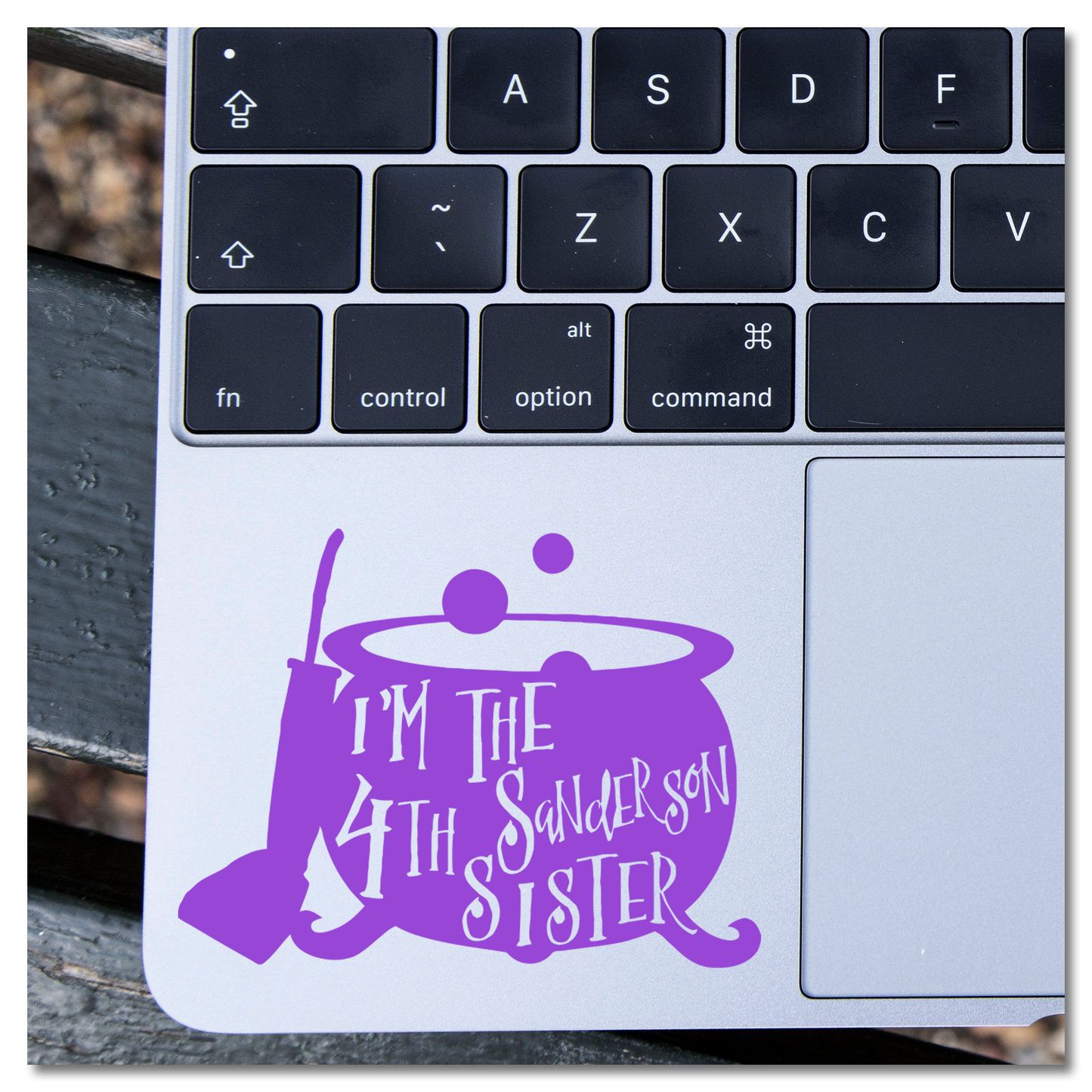 I'm The 4th Sanderson Sister Hocus Pocus Vinyl Decal Sticker