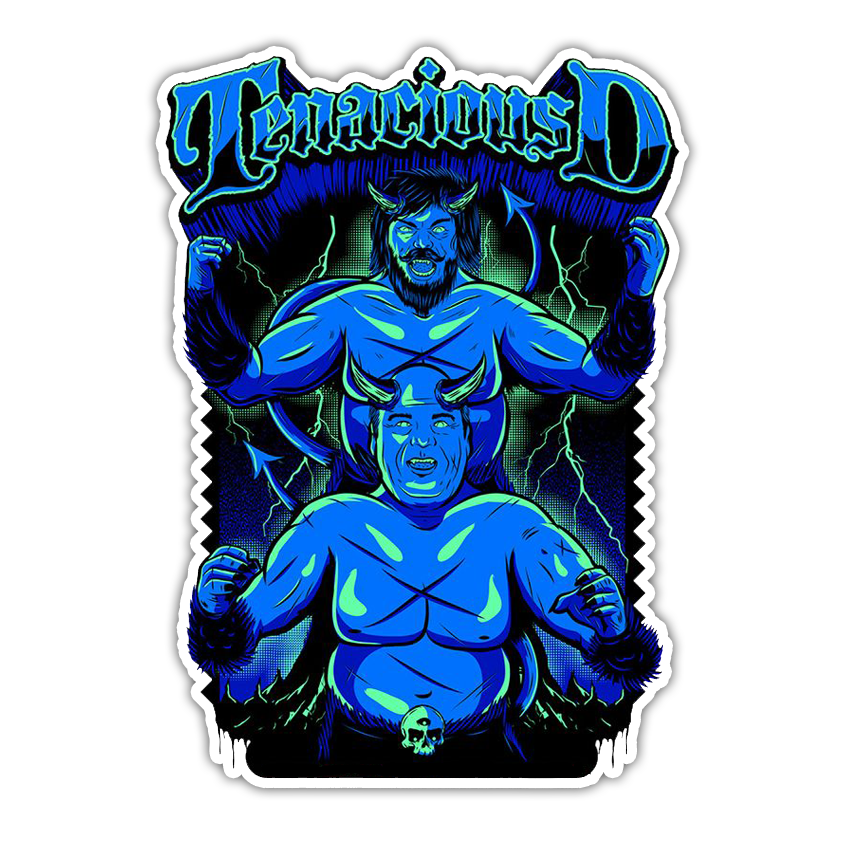 Tenacious D Die Cut Sticker (5006)