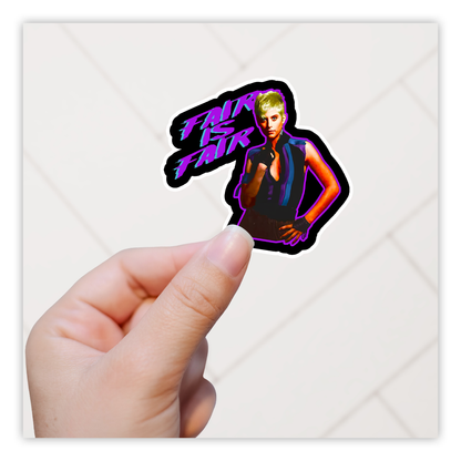 Legend Of Billie Jean Fair Is Fair Die Cut Sticker (5010)