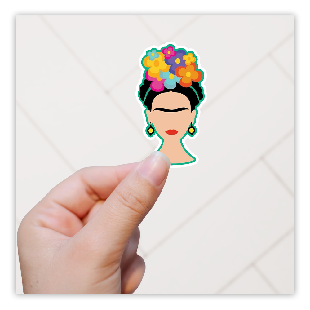 Frida Kahlo Die Cut Sticker (5017)