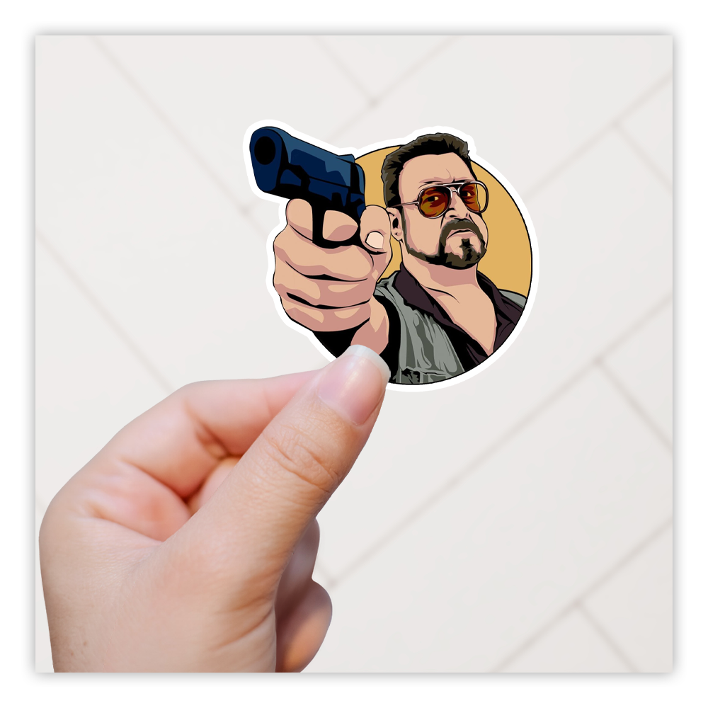 The Big Lebowski  Walter Die Cut Sticker (5020)