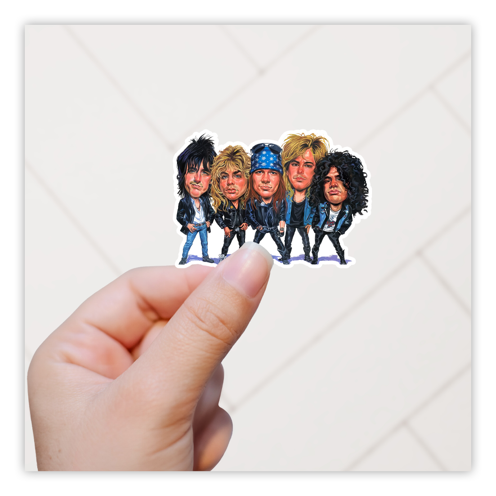 Guns N Roses Die Cut Sticker (5021)