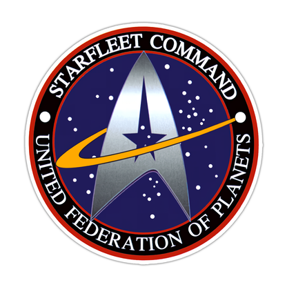 Star Trek Starfleet Command Die Cut Sticker (5031)