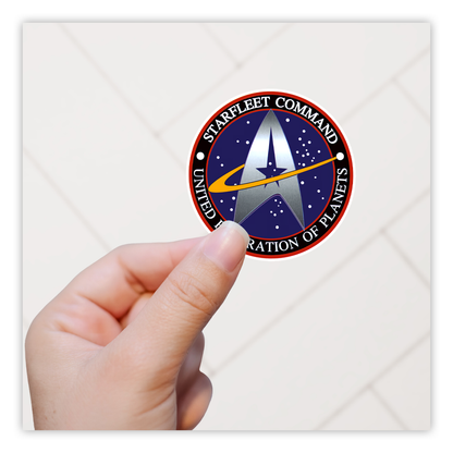 Star Trek Starfleet Command Die Cut Sticker (5031)