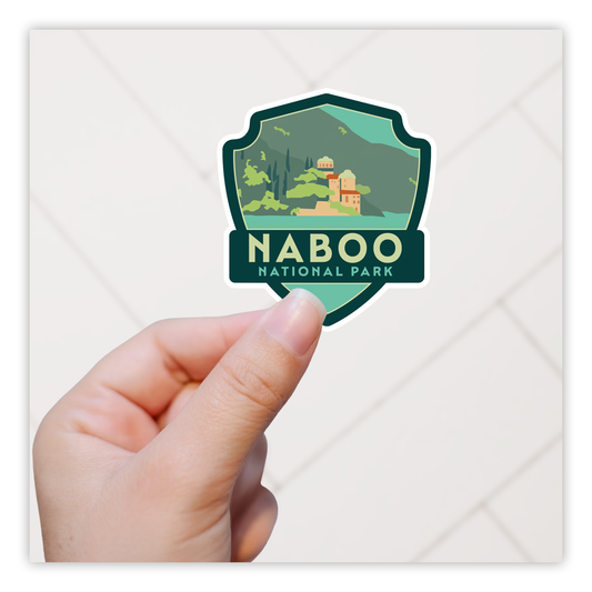 Star Wars Naboo Planet Patch Die Cut Sticker (5035)