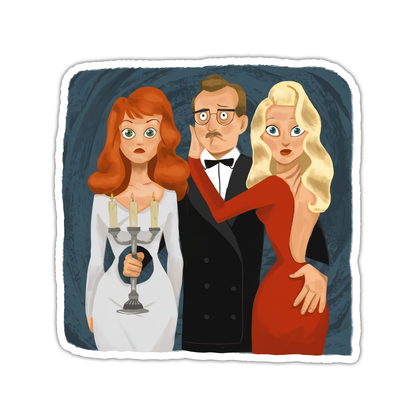 Death Becomes Her Die Cut Sticker (5042)