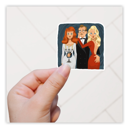 Death Becomes Her Die Cut Sticker (5042)