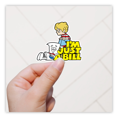 Schoolhouse Rock I'm Just A Bill Die Cut Sticker (5045)