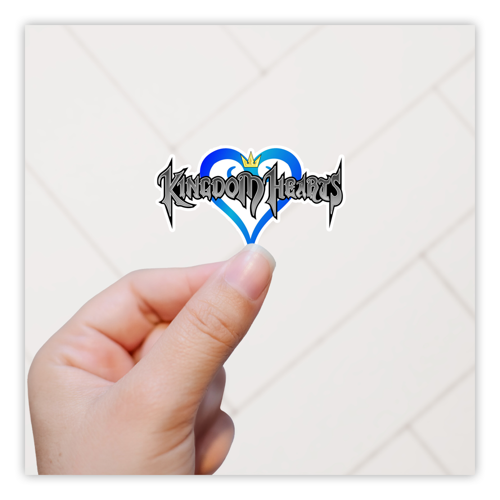 Kingdom Hearts Logo KH Die Cut Sticker (504)