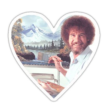 Bob Ross Die Cut Sticker (5060)