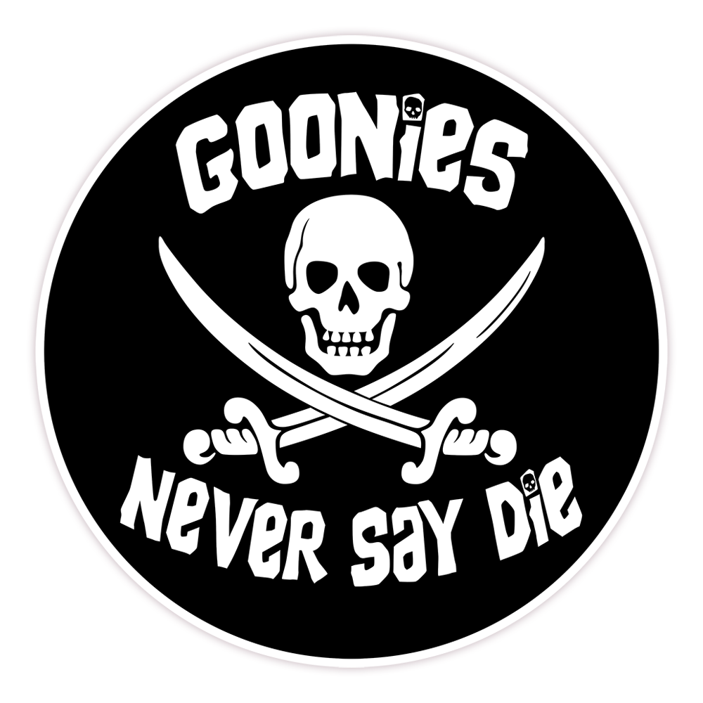 Goonies Never Say Die Die Cut Sticker (51)