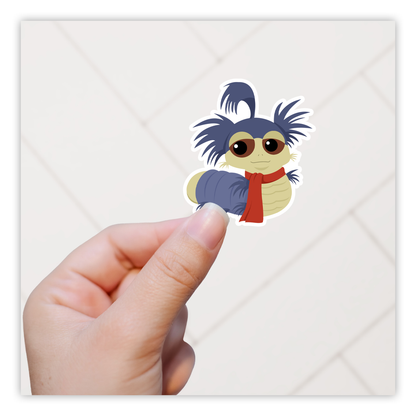 Jim Henson's Labyrinth Worm Die Cut Sticker (512)