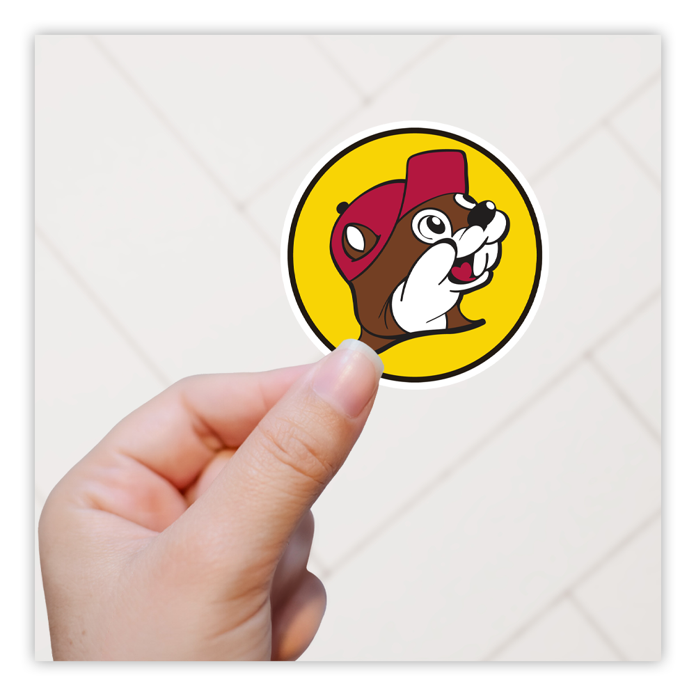 Buc-ee's Beaver Die Cut Sticker (5138)