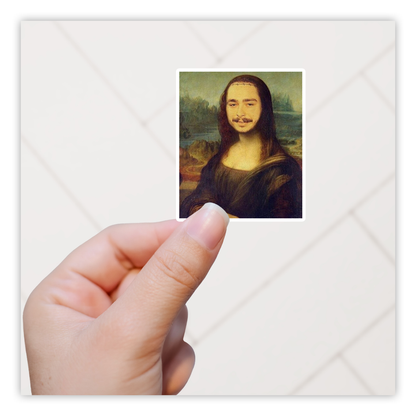 Post Malona Lisa Die Cut Sticker (5141)