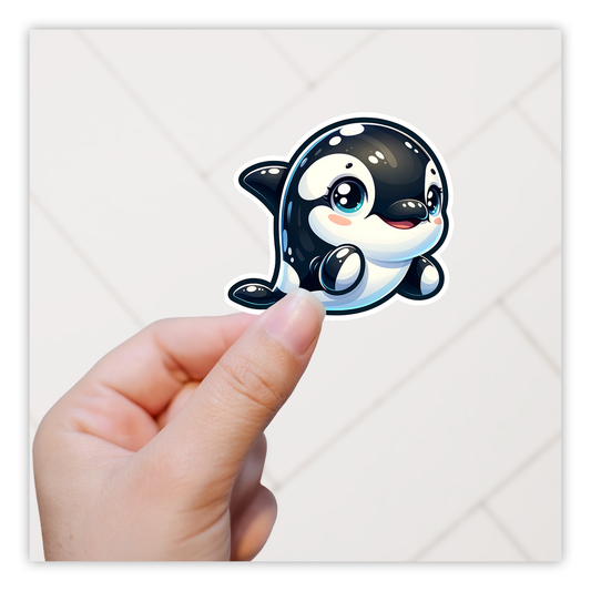 Orca Killer Whale Die Cut Sticker (5144)