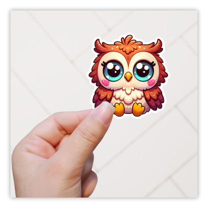 Brown Owl Die Cut Sticker (5145)