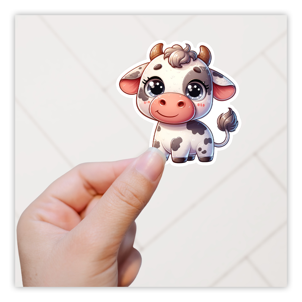 Spotted Cow Die Cut Sticker (5148)