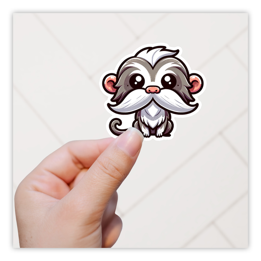 Emperor Tamarin Die Cut Sticker (5150)