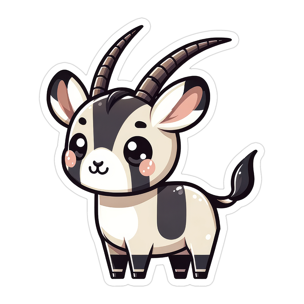 Oryx Antelope Die Cut Sticker (5158)