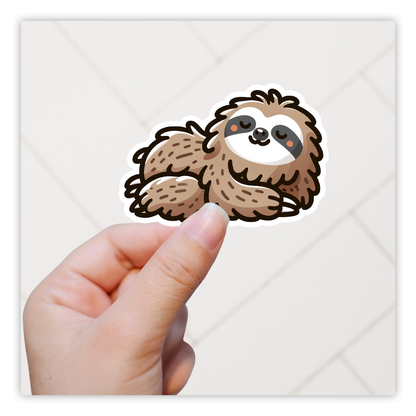 Sloth Die Cut Sticker (5163)