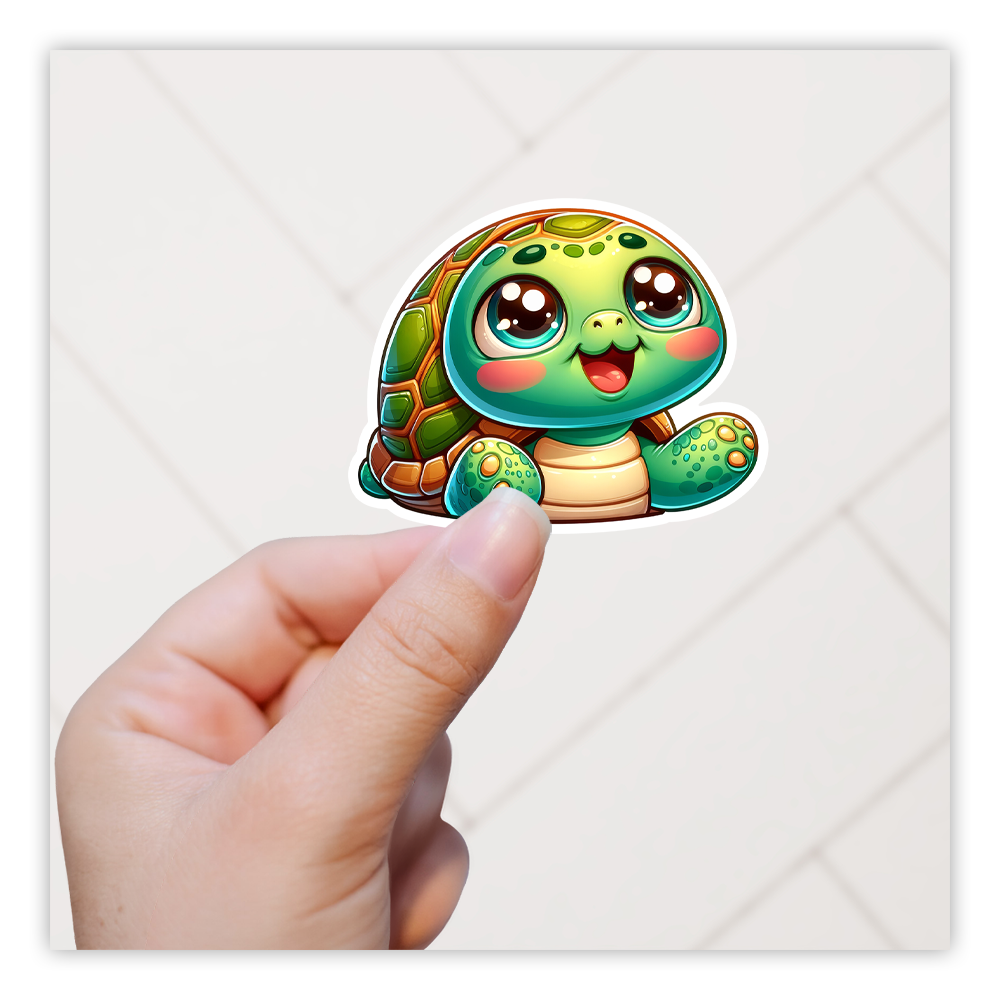 Tortoise Die Cut Sticker (5169)