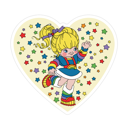 Rainbow Brite Die Cut-plakker (5170)