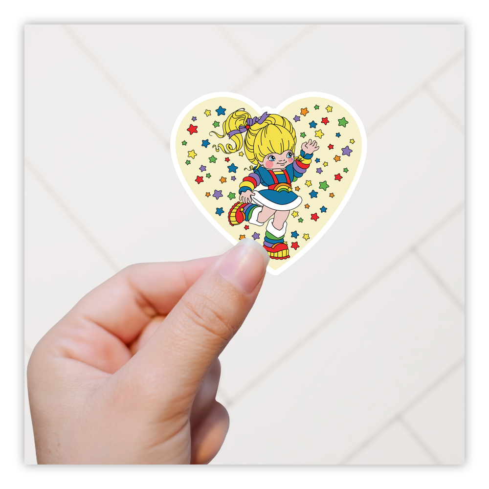 Rainbow Brite Die Cut-plakker (5170)