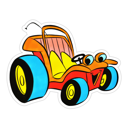 Speed Buggy Die Cut Sticker (5172)