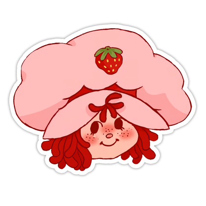 Strawberry Shortcake Die Cut Sticker (5175)