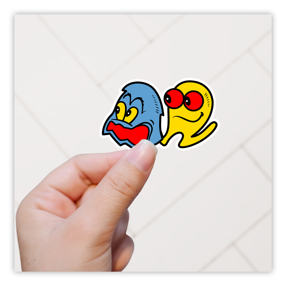 Pac-Man Die Cut Sticker (5176)