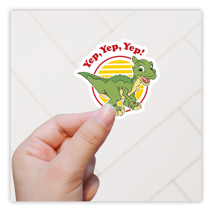 The Land Before Time Ducky Yep Yep Yep Die Cut Sticker (517)