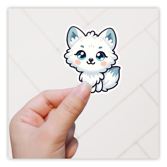 Arctic Fox Die Cut Sticker (Copy)