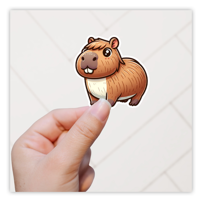 Capybara Die Cut Sticker (5183)