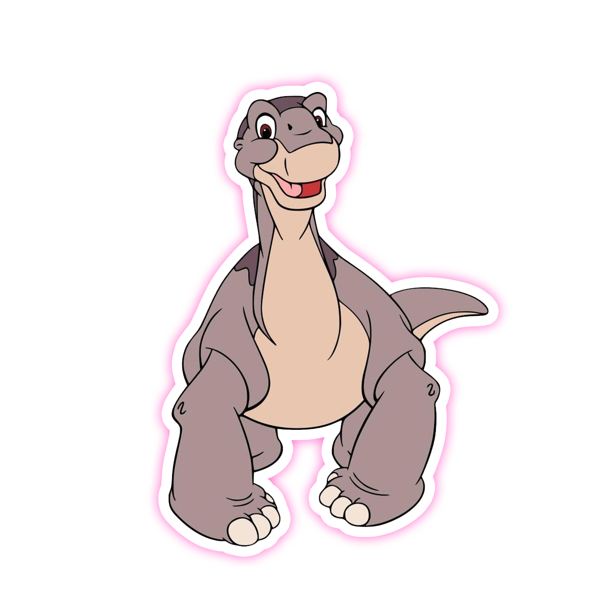 The Land Before Time Littlefoot Die Cut Sticker (519)