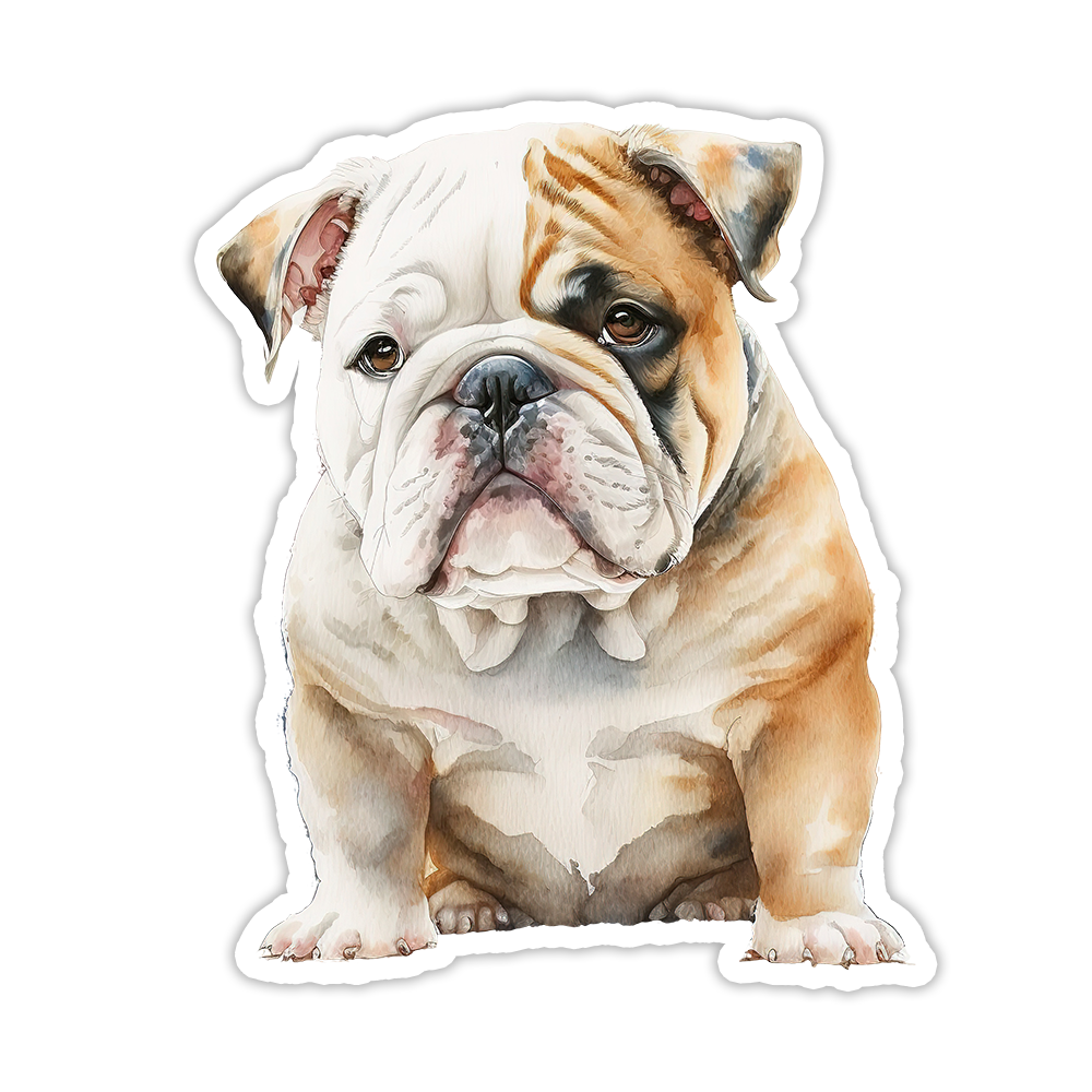 American Bulldog Die Cut Sticker (5240)