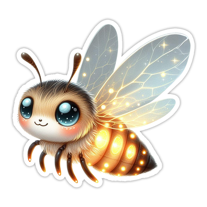 Firefly Lightning Bug Die Cut Sticker (5262)