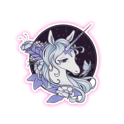 The Last Unicorn Die Cut Sticker (528)