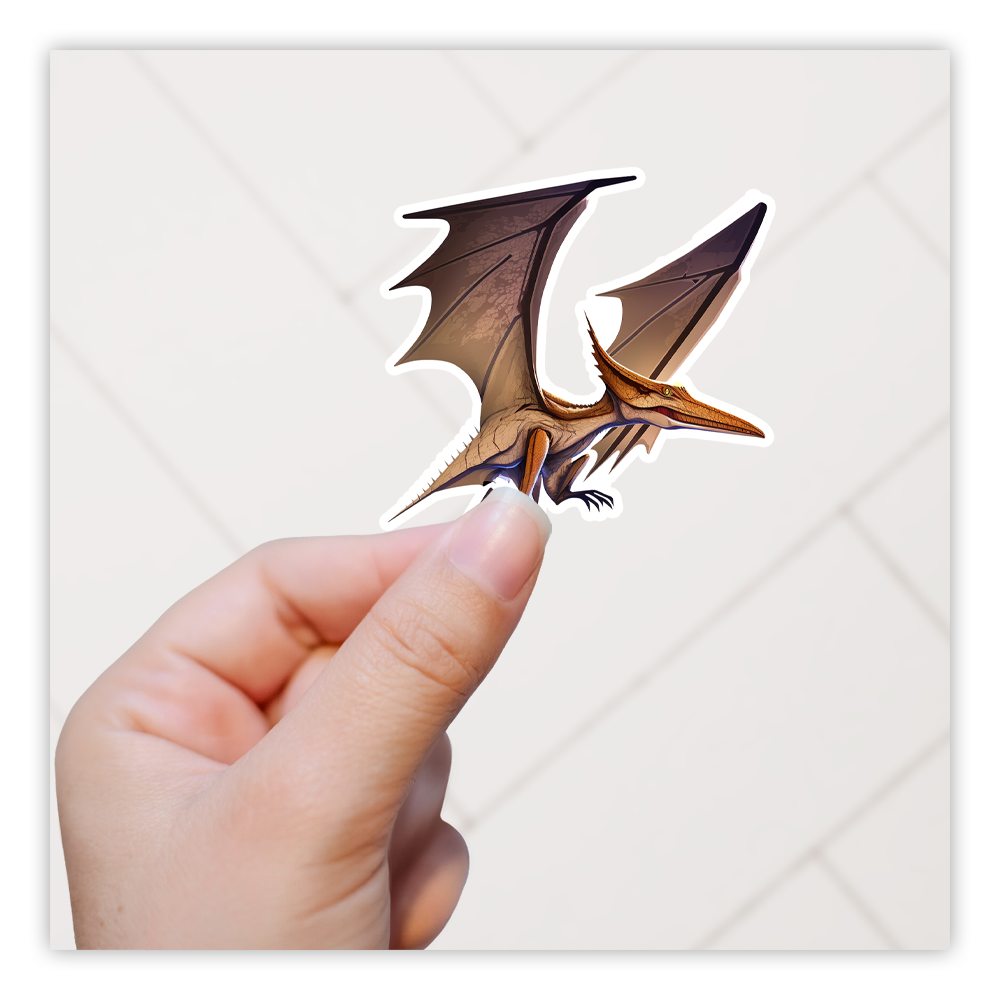 Pterodactyl Die Cut Sticker (5280)